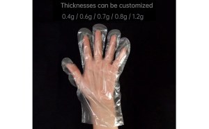 Disposable PE Gloves