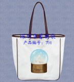 Canvas duffle bag, canvas shopping bag, canvas handbag
