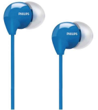 Ecouteurs intra auriculaire Philips Bass Sound SHE3590BL Bleu