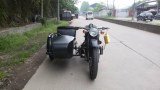 Customized German Grey Color 750cc Motorcycle Sidecar
