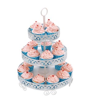 3-tier Cupcake Holder With Powder Coating