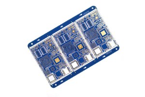 8 Layer ENIG Impedance Control Half Hole PCB