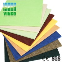Polyester acoustic panel for meeting room