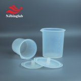 High purity PFA beaker with precise scale and PFA lid