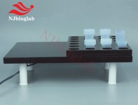 Laboratory hotplate for sample preparation with teflon anti-corrosion coating