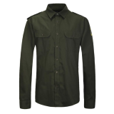 Professional 100% Cotton Military LS Shirts For Men