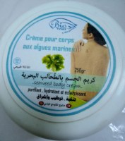 Body cream with seaweed