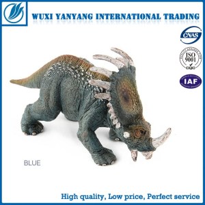 Blue Styracosaurus dinosaur toys