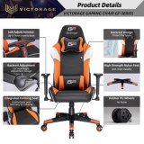 VICTORAGE Alpha Series Ergonomic Design Gaming Chair(Orange)