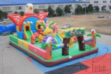 Hot sale Patrick star bouncy inflatable castle jumping castle inflatable bouncer, infla...