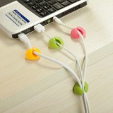 Ball one-hole cable clips