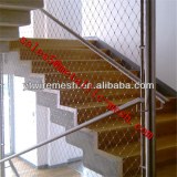 Stainless stair safety mesh for decoration and construction