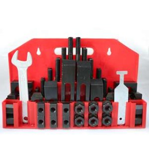 52 Piece metric clamping kits