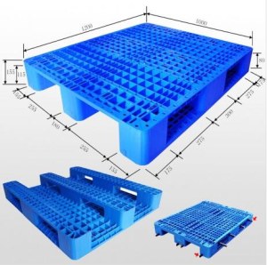 12001000 4 Way Entry Durable Chemical Plastic Pallets ,HD3RGWS1210B