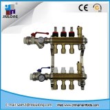 Hot Extrusion Brass Manifold With Long Flowmeter
