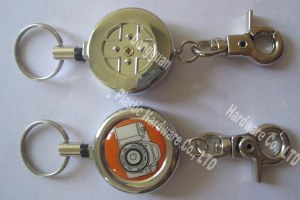 Metal badge reel