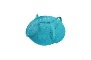 Fashionable silicone steamer for food ,foldable silicone steamer