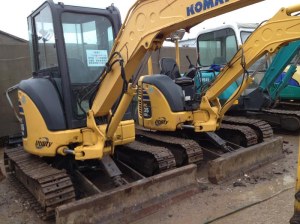 Used Koamtsu Mini Excavators