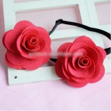 Pet Rose Flower Bow Tie Collars