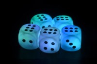 Luminous Colorful Dice Lamp:AR-286