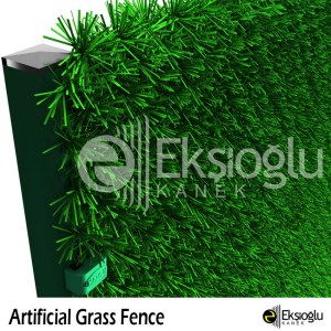 Grass fence
