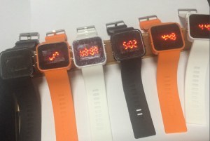 LED Silicone Children Watch