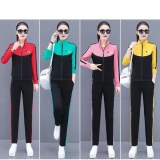 Autumn Coat Fashion Sweater Two-Piece Women's Spring And Autumn Sportswear Suit