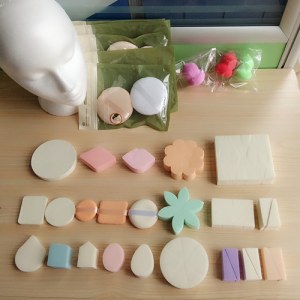 Flower Shaped NBR Makeup Sponge