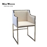 Industrial Modern Stainless Steel Dining Chair