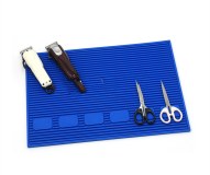 Magnetic Barber Tools Mat Anti slip 19" x 13" Perfect PVC Beauty Salon Barbershop Tools...