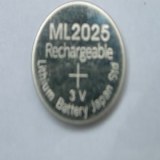 ML2025 Li-ion Button Cell Battery