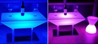 LED Square Luminous Desk