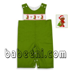 Gingerbread boy smocked BC 388