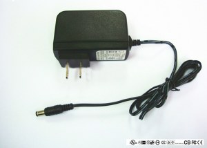 Wall mounted power adapter