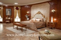 Bed neo classical bedroom sets antique Bedroom furniture Kingbed Solid wood Bed FB-138