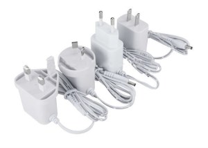 Wall mounted power adapter