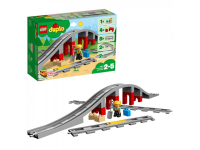 LEGO duplo - Les rails et le pont du train, 26 Pces (10872)