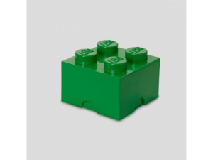 LEGO Brique de rangement 4 plots verte (40031734)