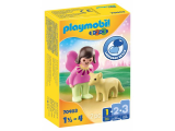 Playmobil 1.2.3 - Fée avec renard (70403)