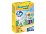 Playmobil 1.2.3 - La Fée avec Faon (70402)