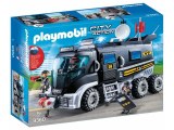 Playmobil City Action -Camion policiers d'élite avec sirène/gyrophare(9360)