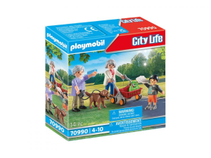 Playmobil City Life - Grands-parents avec petit-fils (70990)