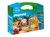 Playmobil Dino - Mallette dinosaure et chercheur (70108)