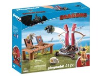 Playmobil Dragon Racing: Gueulfor avec baliste lance-mouton (9461)