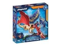 Playmobil Dragons: Les Neuf Royaumes - Wu et Wei & Jun (71080)