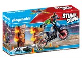 Playmobil Stuntshow - Stuntshow Pilote de moto et mur de feu (70553)