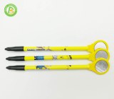 Minions shape with mirror quality black gel pen