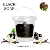 BLACK SOAP WITH CLASSIC VANILLA-SCENT