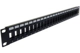 Blank Keystone High Density Patch Panel 24-Port