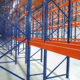 Steel warehouse rack